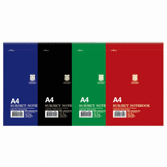 옥스포드 상철 스프링노트 서브젝 절취 A4 (1개)
