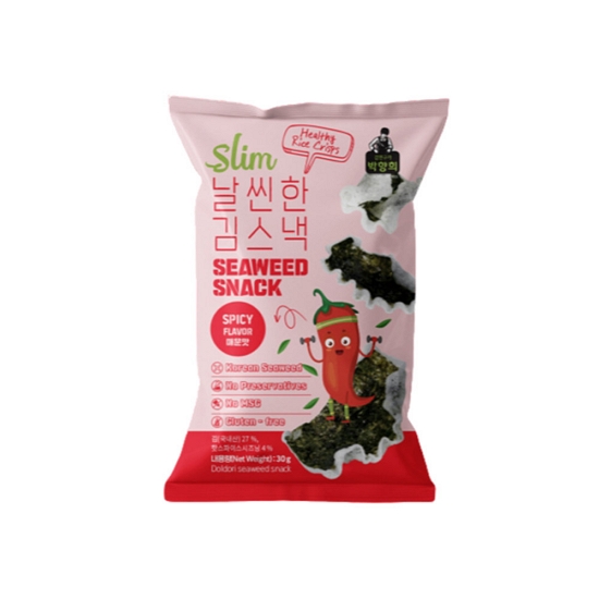 한백식품 김연구가박향희 날씬한 김스낵 매운맛 30g (1개)_이미지