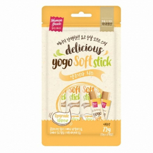 미소 요고 소프트 스틱 양고기와치즈 72g (12g x 6p) (1개)_이미지