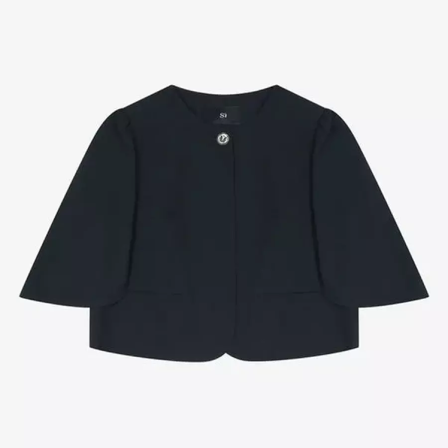  SI 라운드넥 볼륨 레글런 숏 자켓 SHM2419EJJ 35965597