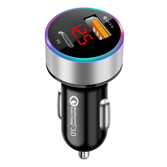  오토제니스 QC 3.0 PD 차량용 시거잭 충전기