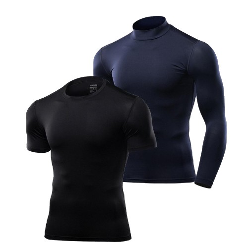 아르메데스 언더레이어 무지테크핏 반팔+터틀상의 2매 AR-51+AR-53