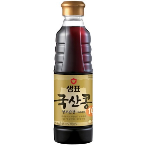 샘표 국산콩 양조간장 500ml (1개)_이미지