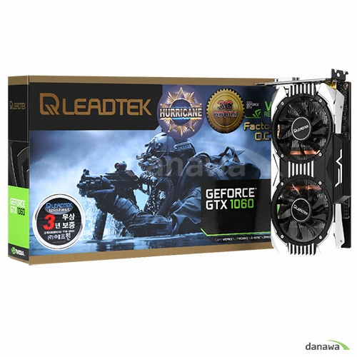 리드텍 WinFast 지포스 GTX1060 HURRICANE OC D5 3GB