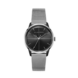 클라쎄14 DISCO VOLANTE SILVER BLACK MESH 40mm WDI19SB001M_이미지