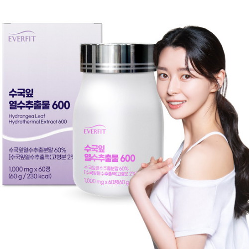 내츄럴플러스 에버핏 수국잎열수추출물 600 60정 (1개)