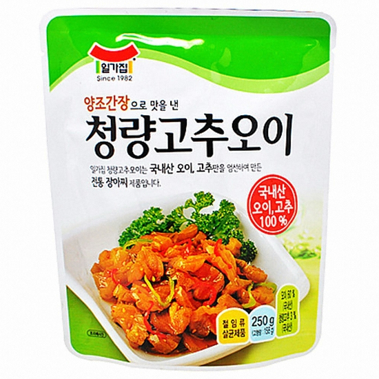 일미농수산 일가집 청량고추오이 250g (5개)_이미지