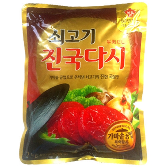 청정원 쇠고기 진국다시 1kg (10개)_이미지