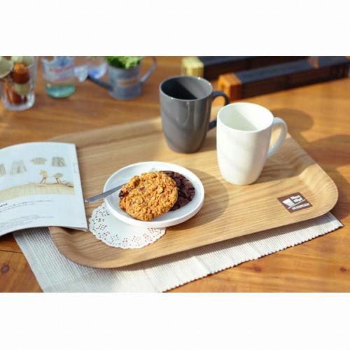 창신리빙 크라프트 논슬립 쟁반 (대)