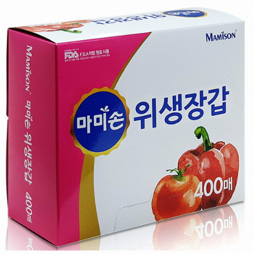 마미손  위생장갑 2호 400매[1개(400매)]