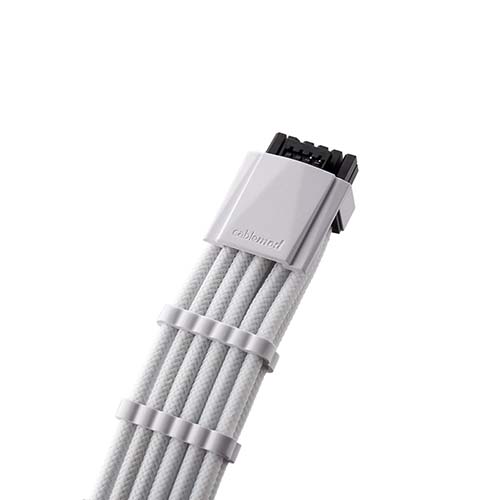 CableMod Pro ModMesh 12VHPWR PCIe 케이블 (0.6m, 화이트)_이미지