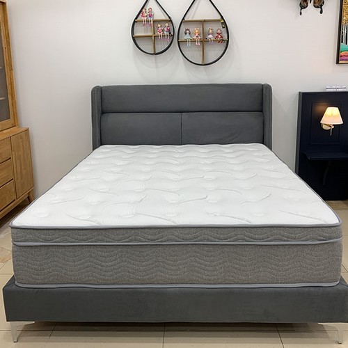 파뜨가구 이스 아쿠아 패브릭 침대 K (노빌P3독립)_이미지