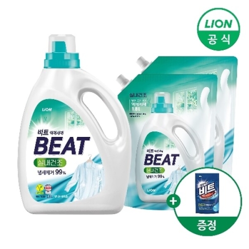 비트 실내건조 2.8L + 리필 1.8L (본품1개+리필3개)_이미지