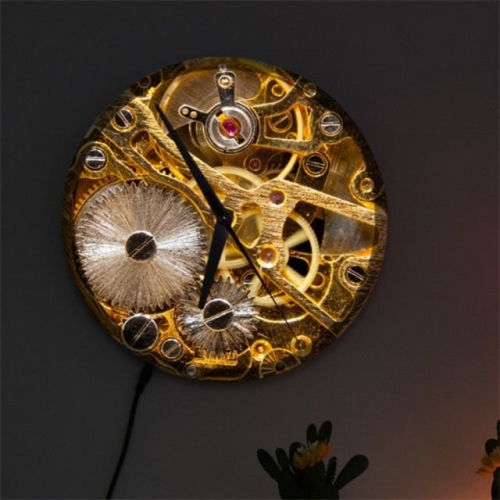 꾸밈 꾸밈 nf 시계액자25R틱톡틱톡시계태엽 073-LED