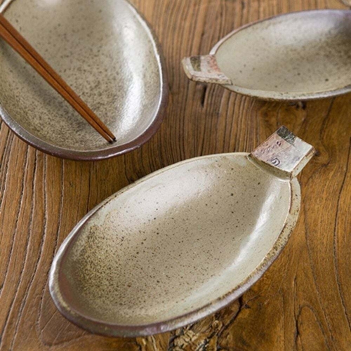 이진 집으로 브라운 타원접시 중 20cm_이미지