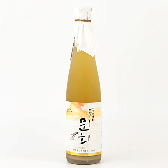 문희 햇찹쌀 수제 전통주 500ml (1개)_이미지