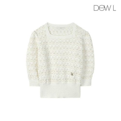 대현 듀엘 스퀘어넥 7부 풀오버 CR_L233KSK003 마감임박