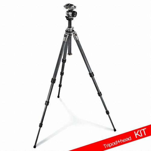 짓조 6X GK1580QR 6X Carbon 4Section Center Ball Head kit (헤드일체형)