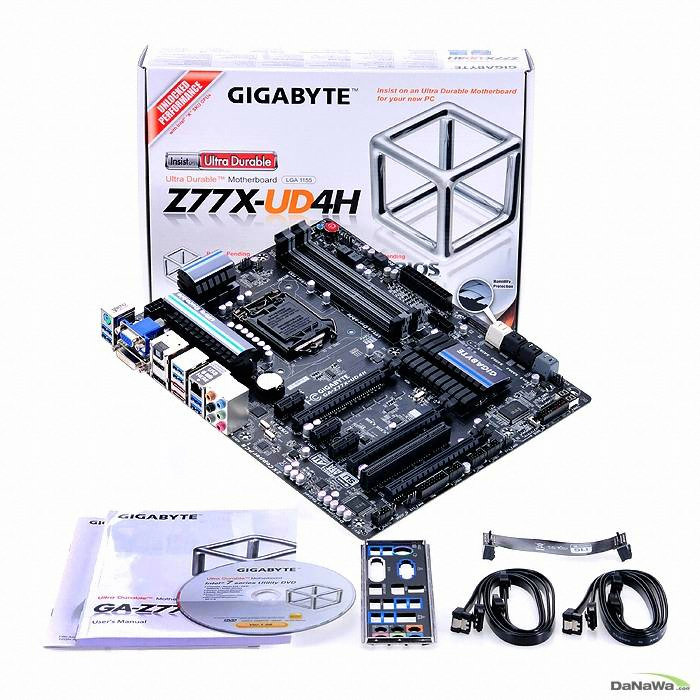 GIGABYTE GA-Z77X-UD4H 블랙 에디션 제이씨현_이미지