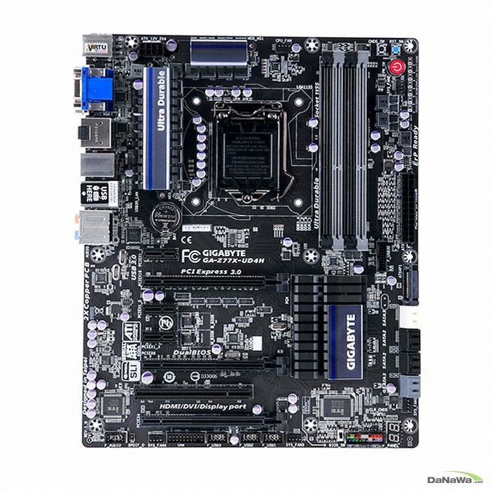 GIGABYTE GA-Z77X-UD4H 블랙 에디션 제이씨현_이미지