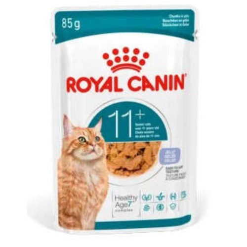 로얄캐닌 캣 에이징 11+ 젤리 파우치 85g (6개)_이미지