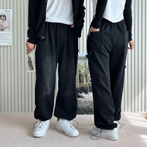 도프 워싱 여자 스트링 와이드팬츠 SD241024W 여성 나 KYR-WFG0IVU_이미지