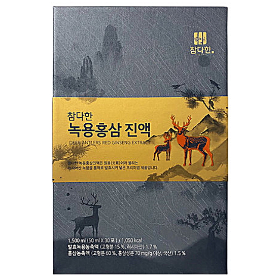 녹용홍삼 진액 50ml 30포