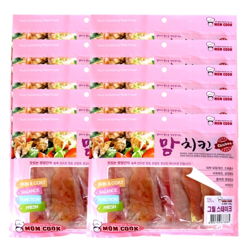 피에스코리아 맘쿡 맘치킨 그릴 스테이크 300g (10개)