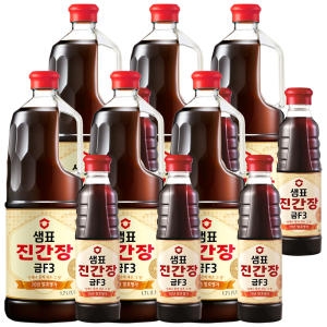 샘표 진간장 금F3 1.7L + 500ml (6개)_이미지