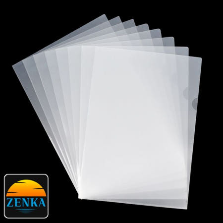 [불명] 젠카 L자 A4 클리어파일 10C_이미지