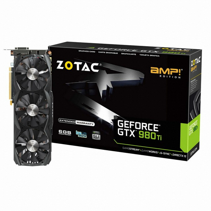 ZOTAC AMP 지포스 GTX980 Ti D5 6GB_이미지