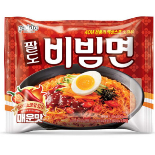 팔도 비빔면 매운맛 130g