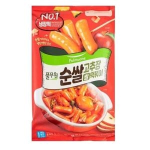 풀무원 쌀 순쌀 고추장 떡볶이 480g (1개)_이미지