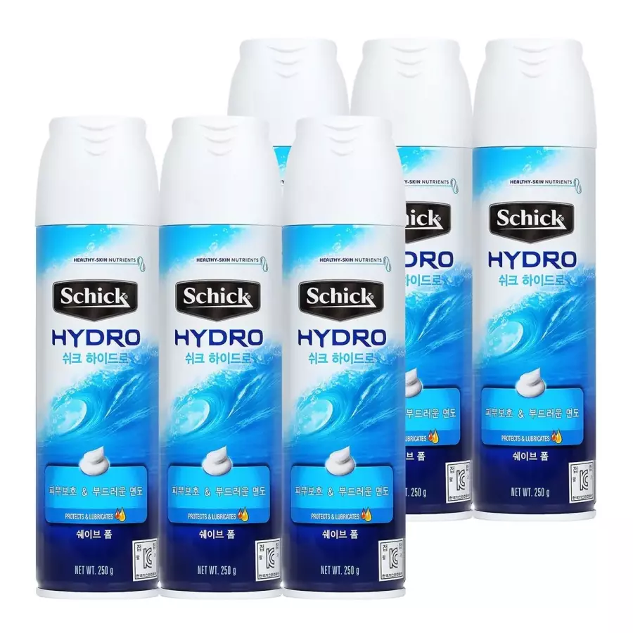 쉬크 하이드로 모이스처라이징 쉐이빙 폼 250g (6개)_이미지