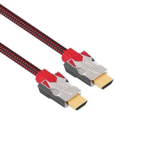 강원전자 NETmate 게이밍 HDMI v2.1 케이블 (NM-GH10, 1m)_이미지