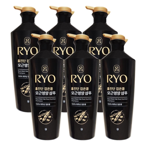 려 홍진단 검은콩 모근영양 샴푸 820ml (6개)_이미지