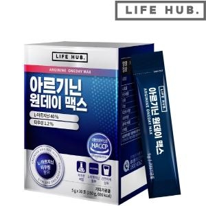 라이프허브 아르기닌 원데이 맥스 5g 30포
