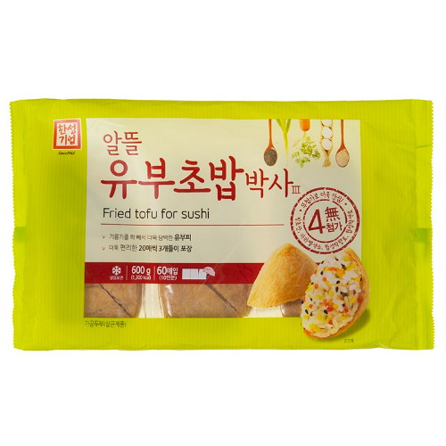 한성기업 알뜰 유부초밥박사 600g이미지입니다. 누르면 해당 게시물로 새창이동합니다.