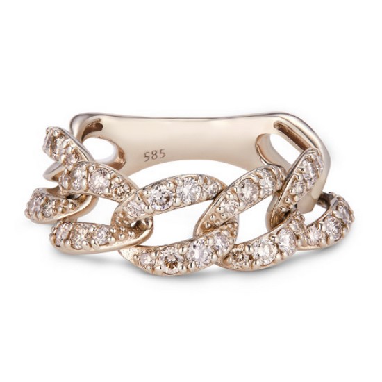 ���ν� 14K ���� �۷� ���̾Ƹ�� ����(�� 0.9CT)