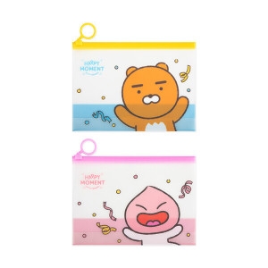 카카오프렌즈 2022 KF 해피모먼트 PVC 파우치_이미지