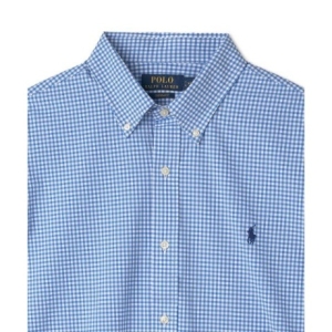 폴로 폴로포플린셔츠 포플린셔츠 스트레치 블루 남성 AT9037 artirene