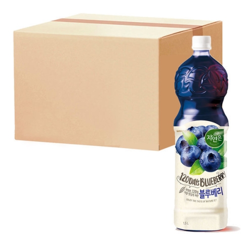  웅진 자연은 블루베리 1.5L 12개입