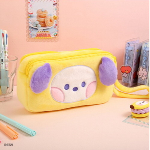 모노폴리 BT21 minini 인형 펜 파우치 (CHIMMY)_이미지