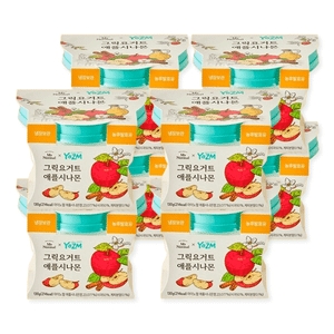 요즘 마이노멀 애플시나몬 그릭요거트 130g (8개)