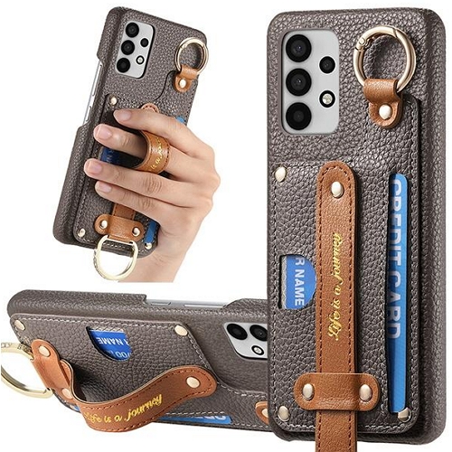 수나르 갤럭시A52/A52s 가죽 카드지갑 핸드스트랩 링 케이스_이미지