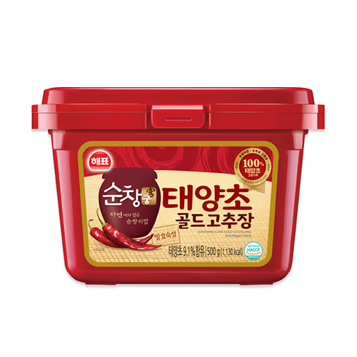 해표 순창궁 태양초 골드 고추장 500g (2개)_이미지