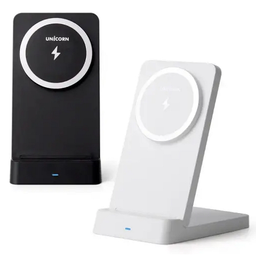 서진네트웍스 유니콘 15W 스탠드 맥세이프 무선충전기 ZQ-M15W_이미지