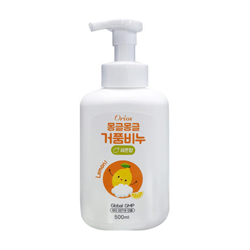 오릭스 몽글몽글 거품비누 레몬향 500ml (1개)_이미지