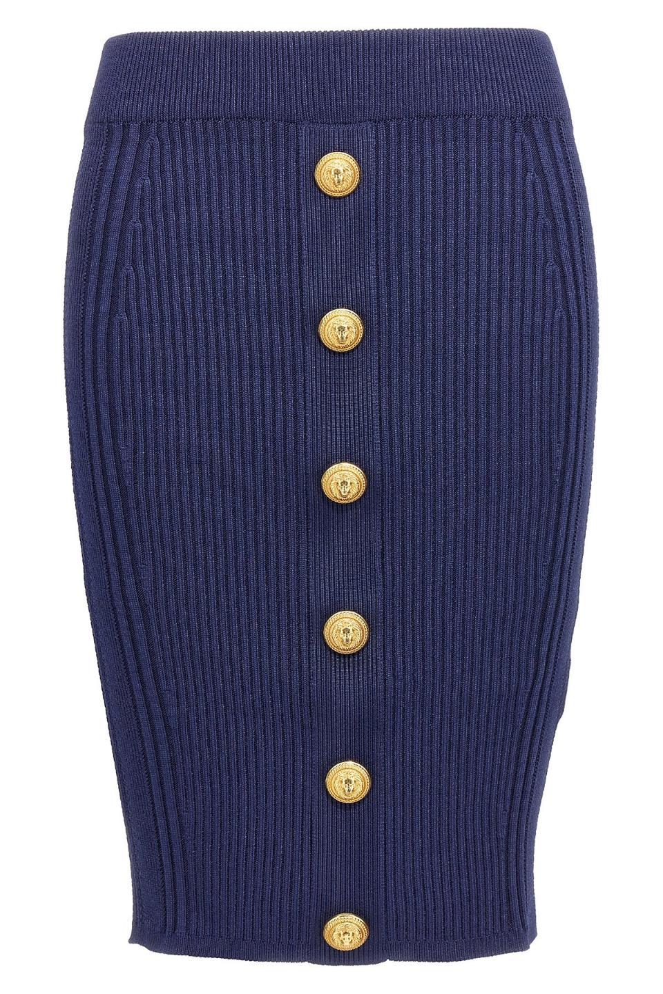 발망 미디 스커트 BF1LC200 KE18 6UC_이미지