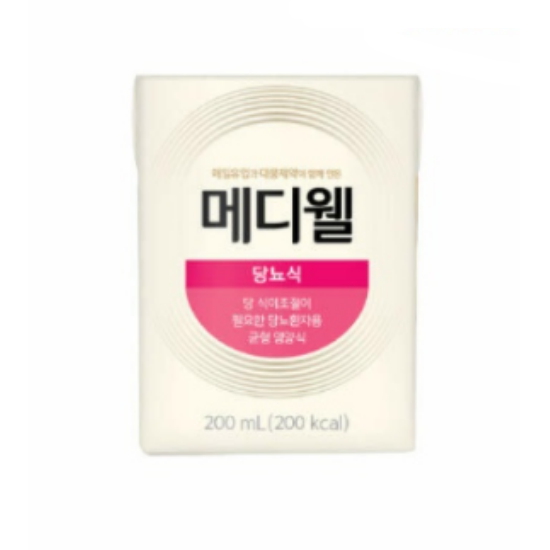 엠디웰 메디웰 당뇨식 200ml (24개)_이미지